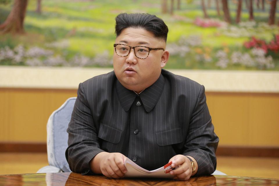  North Korean tyrant Kim Jong-un has threatened to 'reduce South Korea to ashes'