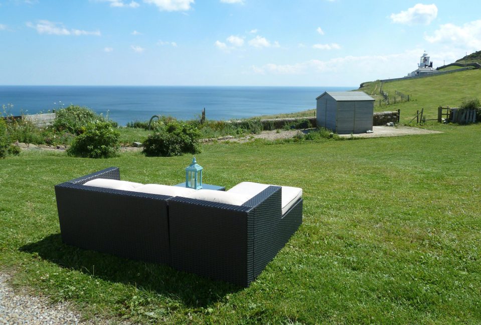  The house has now become a place for holidaymakers to relax and enjoy the views of the sea