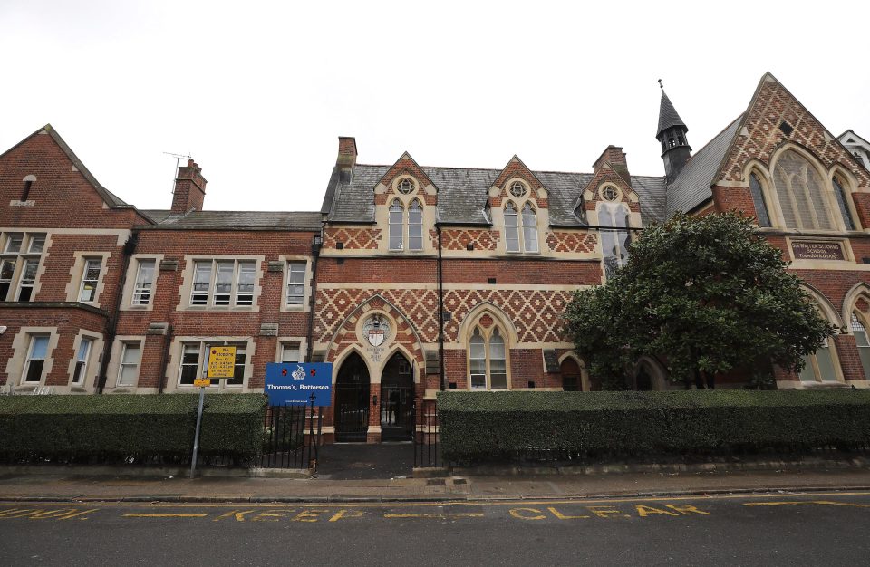  Mixed private school Thomas’s Battersea has 560 boys and girls between the ages of four and 13