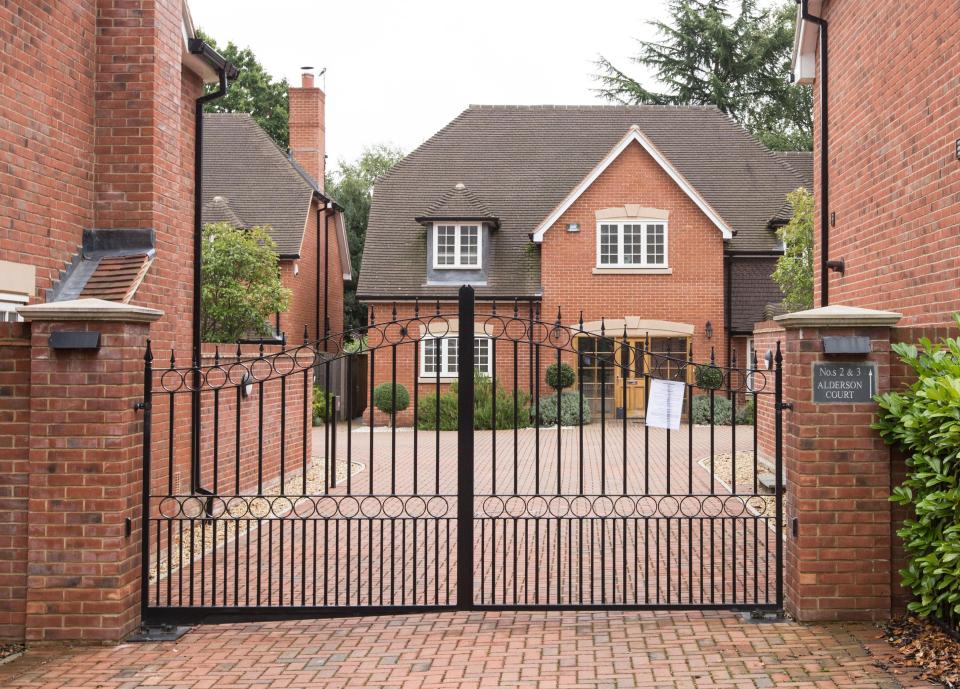  The footballer was refused retrospective permission for fencing at a £1.5million home he bought in 2012