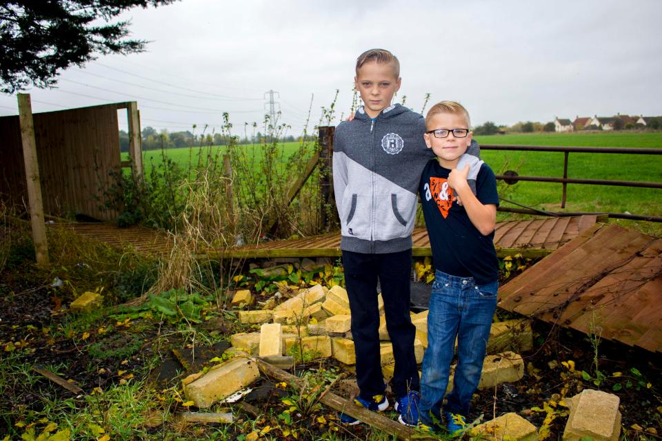  Pictured with younger brother Michael, Albert comes from a fighting family whose honour is on the line