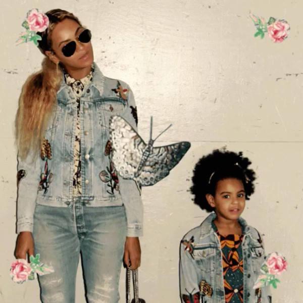  Blue Ivy is already following in fashion queen mum Beyonce's footsteps