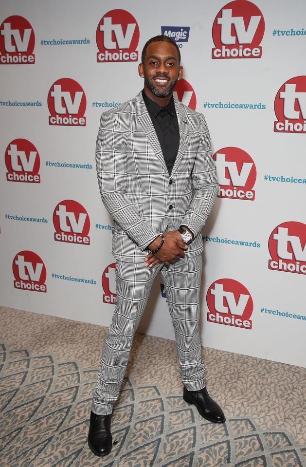  EastEnders star Richard Blackwood worked the red carpet like a pro