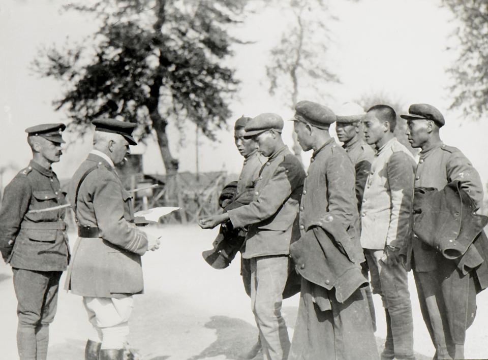  Many of the Chinese men would fall victim to flu and other diseases while in Europe's battlefields