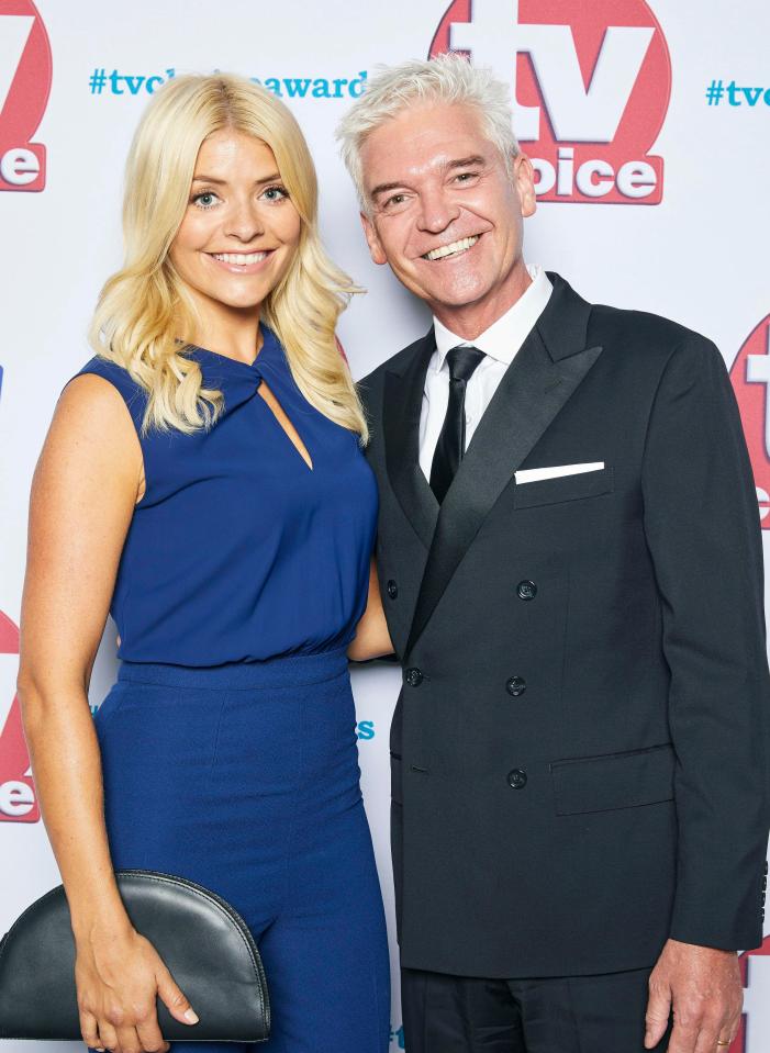  This Morning presenters Holly Willoughby and Phillip Schofield were also in attendance