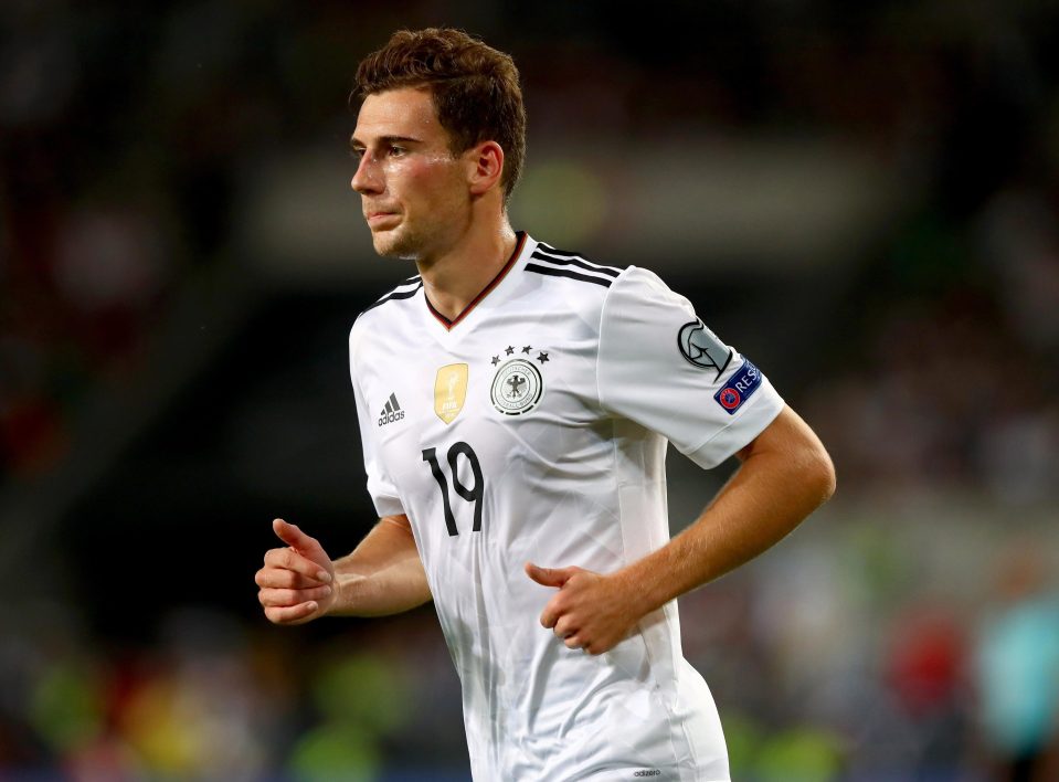  Leon Goretzka is being tipped to become one of Germany's top stars