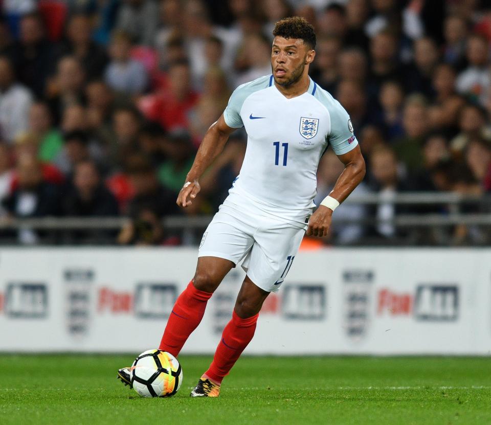  Alex Oxlade-Chamberlain is in line to make his Liverpool debut this weekend