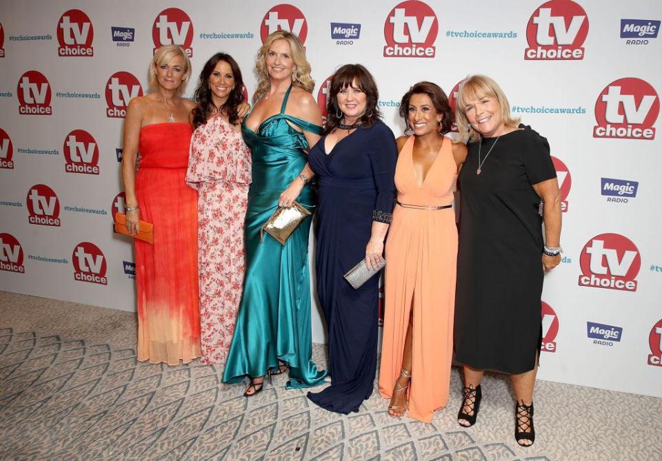  Linda Robson showed off her weight loss at the TV Choice Awards last night