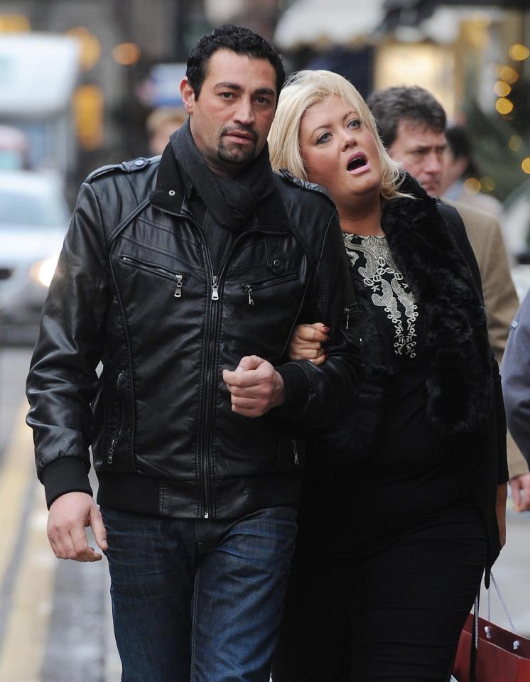  Gemma Collins with ex boyfriend Rami Hawash