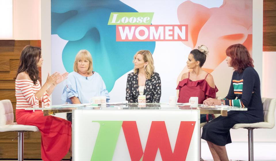  Sarah admitted on Loose Women earlier this month that she didn't know when she'd next see her boyfriend