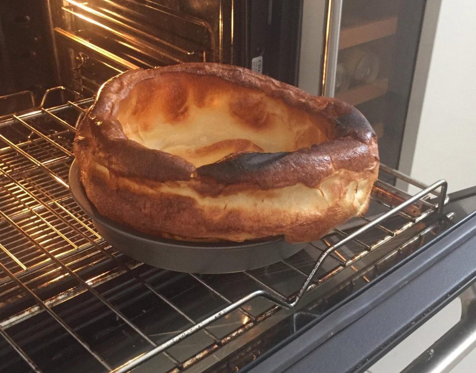  The Yorkshire pudding is enormous and when its all pizza-d up, packs 1,500 calories