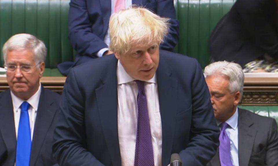  Foreign Secretary Boris Johnson called on China to impost more sanctions on North Korea