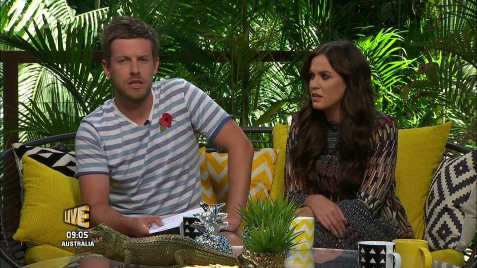  Chris Ramsey and Vicky Pattinson have both been axed from Extra Camp