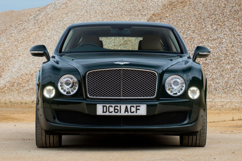  Bentley Mulsanne still has sat nav programmed for Windsor Castle as home