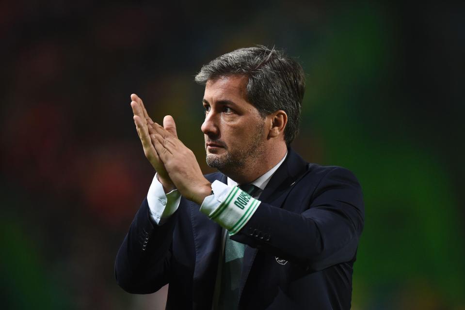  Sporting president Bruno de Carvalho made a stinging attack on West Ham co-owners David Sullivan and David Gold