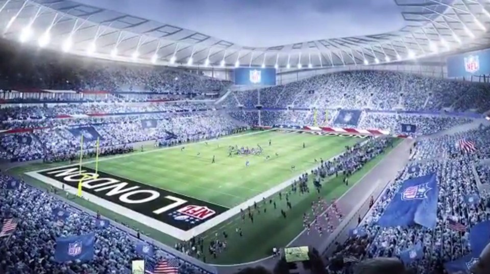 Tottenham's new ground will host both NFL and Premier League games