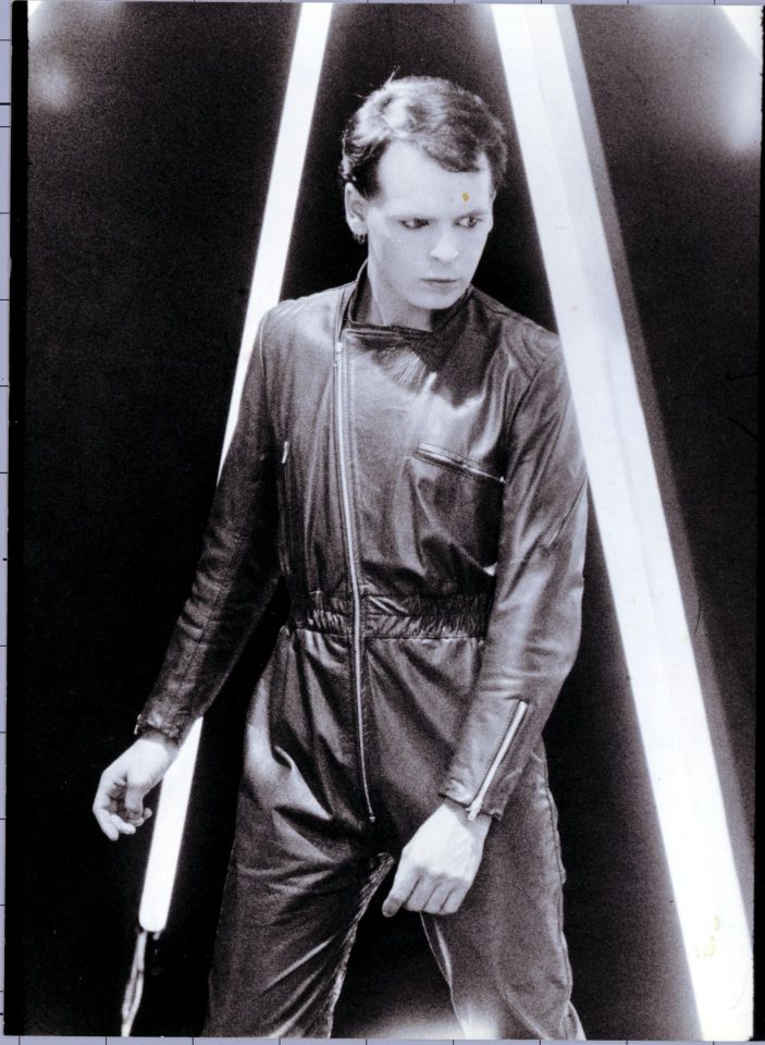  A picture of Gary Numan from 1979