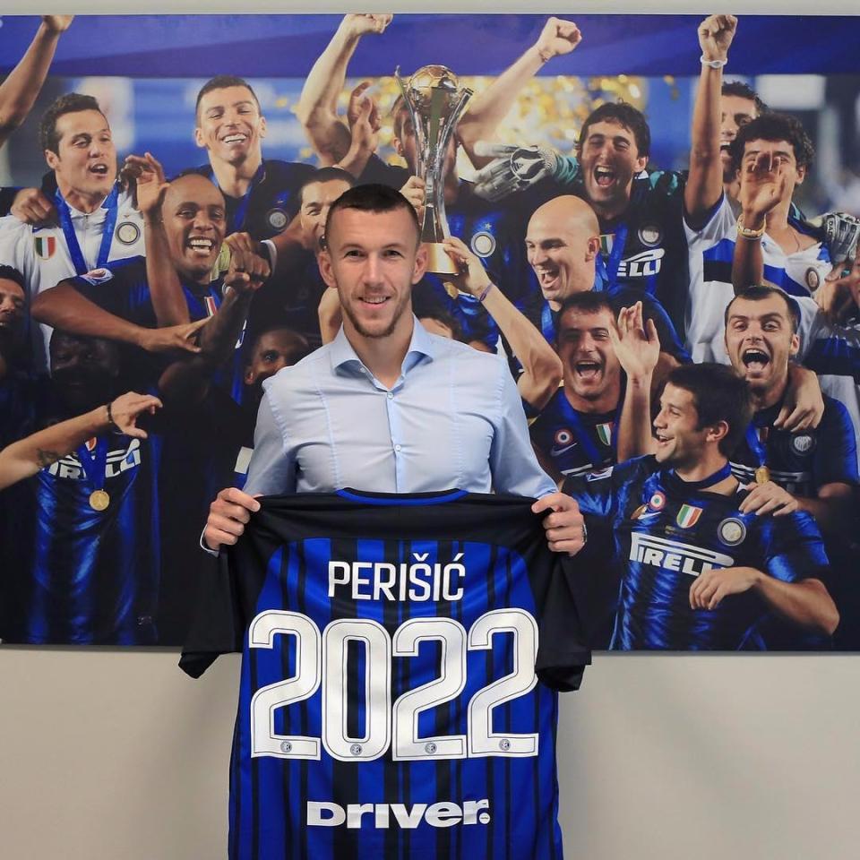  Ivan Perisic has penned a new five-year deal at Inter Milan