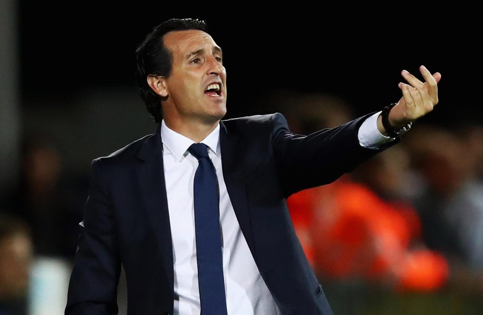  Unai Emery admits he won't be getting involved in the dispute