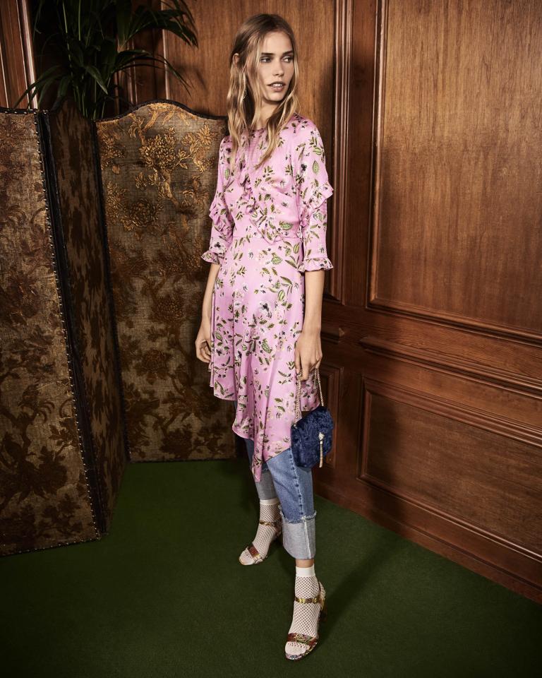  The £15 dress caused a stir when it was first revealed in the AW lookbook