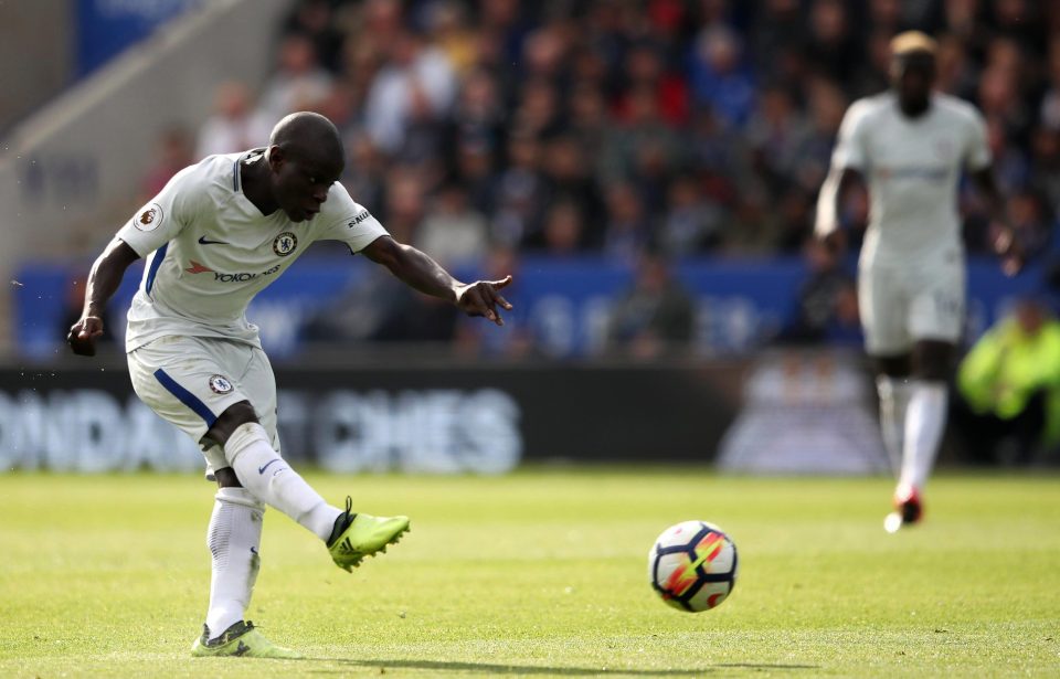  N'Golo Kante scored Chelsea's winner on Saturday