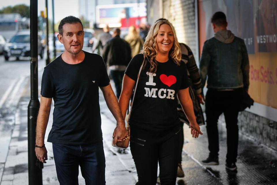  Many of those attending the gig tonight were wearing T-shirts supporting the city