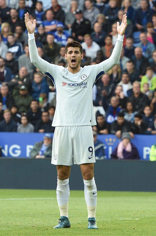  Morata signed for Chelsea this summer for a club-record fee of £60million