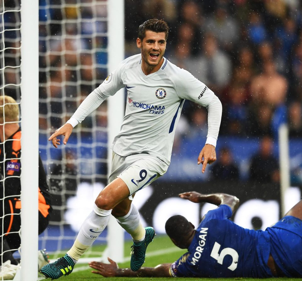  Alvaro Morata has no time for the abusive chant directed at Tottenham