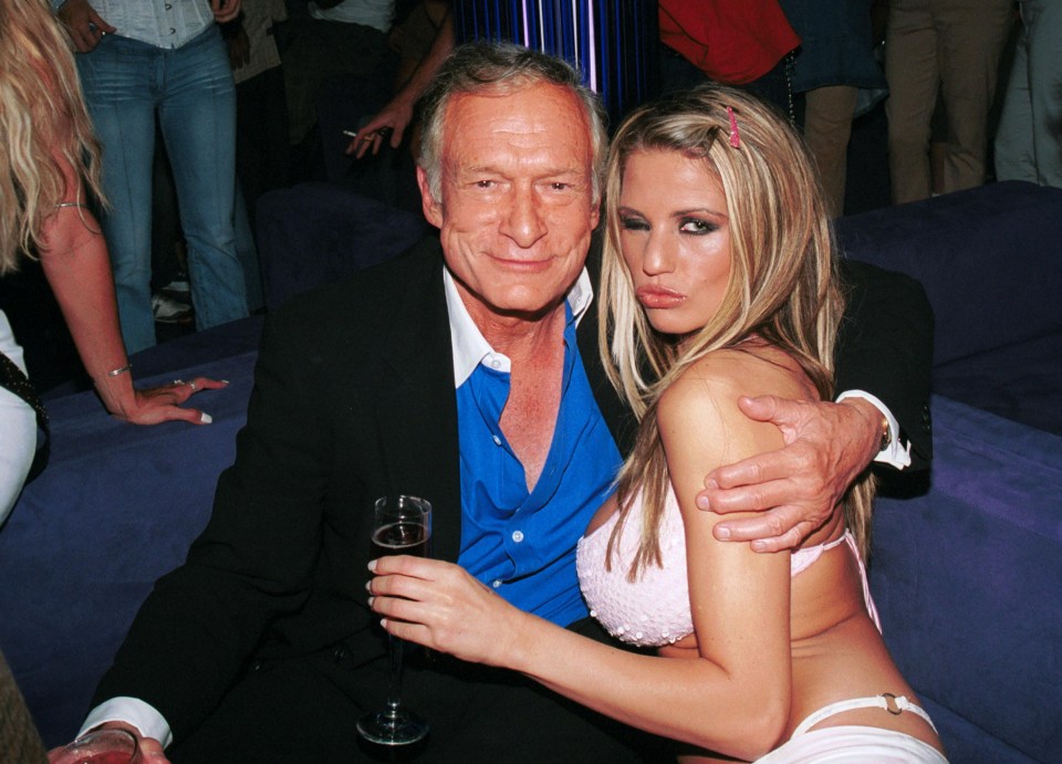 Hef got on well with Katie Price during her Jordan glamour modelling days