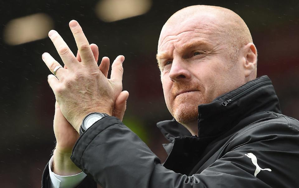  Burnley boss Sean Dyche is also among the favourites to be Palace's new manager