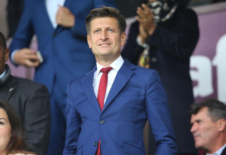  Steve Parish had to sack Frank De Boer, Crystal Palace were sinking without trace