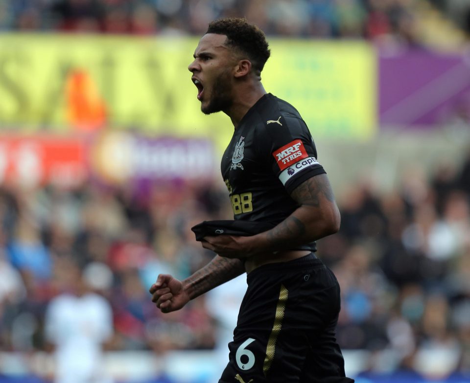  Jamaal Lascelles scored the visitors winner to clench the three points