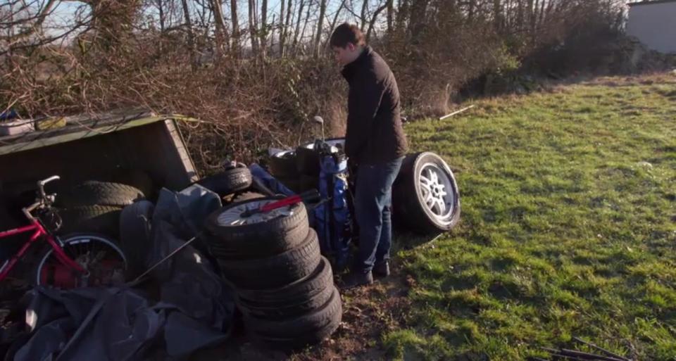  David doesn't like discussing his time at school and is focusing on his career as a wheeler dealer