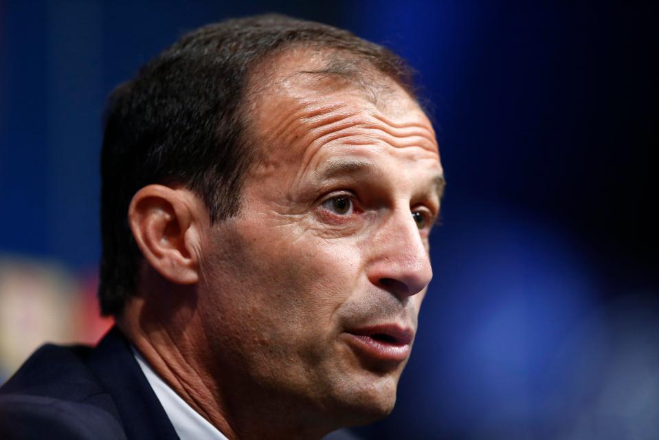  The Juve boss admitted winning Europe's top competition is a dream rather than objective