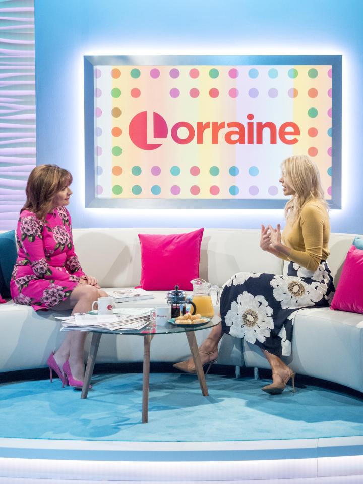  The This Morning presenter was interviewed by her pal Lorraine Kelly about whether she would be willing to add to her brood