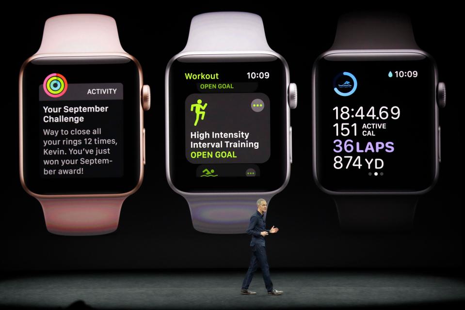  The new watch is the third in Apple's range