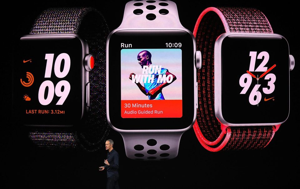  Apple COO Jeff Williams speaks during an Apple special event at the Steve Jobs Theatre on the Apple Park campus on September 12, 2017 in Cupertino, California