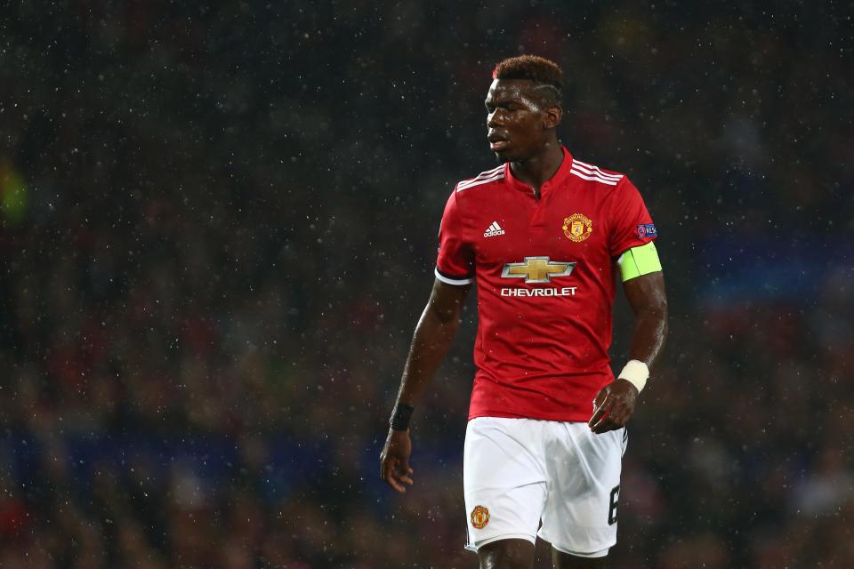  Paul Pogba was named as captain by Jose Mourinho