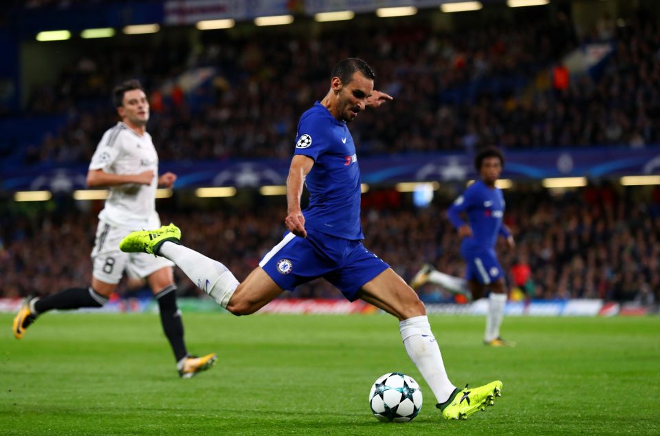  Davide Zappacosta's strike came from a ridiculous angle on the right touchline