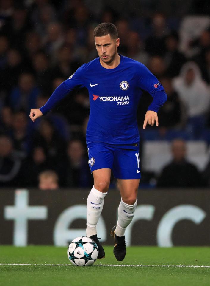  Chelsea winger Eden Hazard has been linked with a move to link up with Zinedine Zidane's side