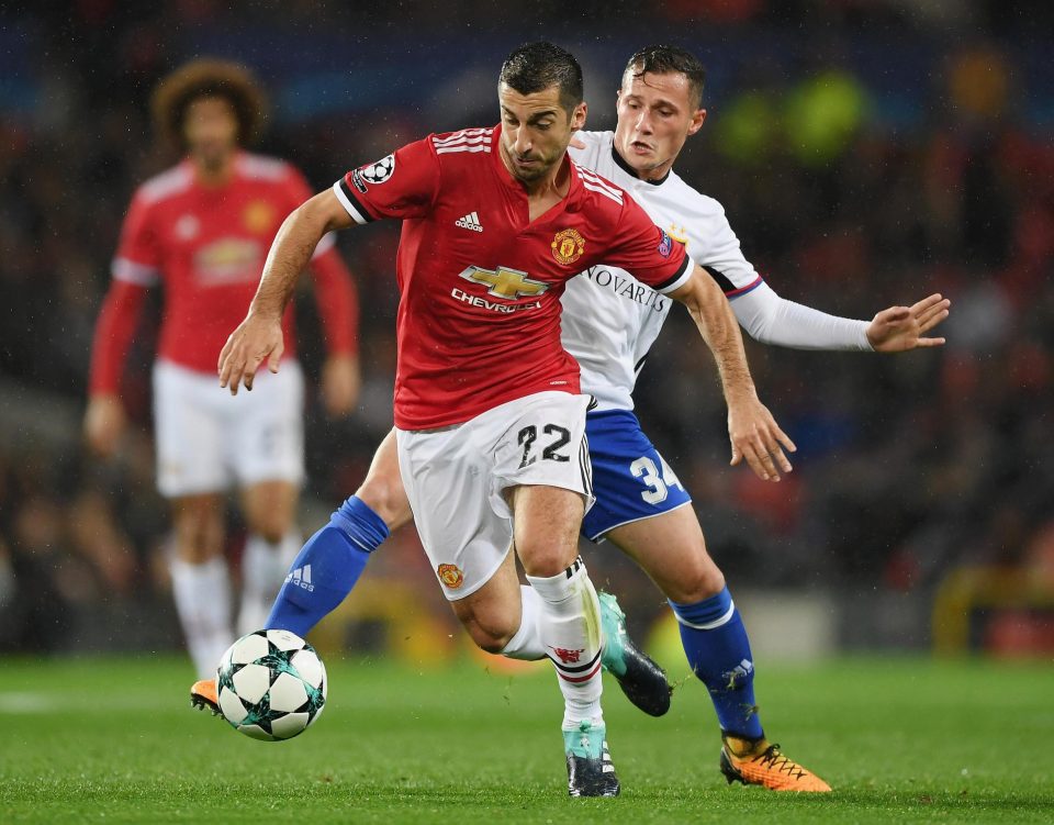  Henrikh Mkhitaryan is arguably the best playmaker at Man United