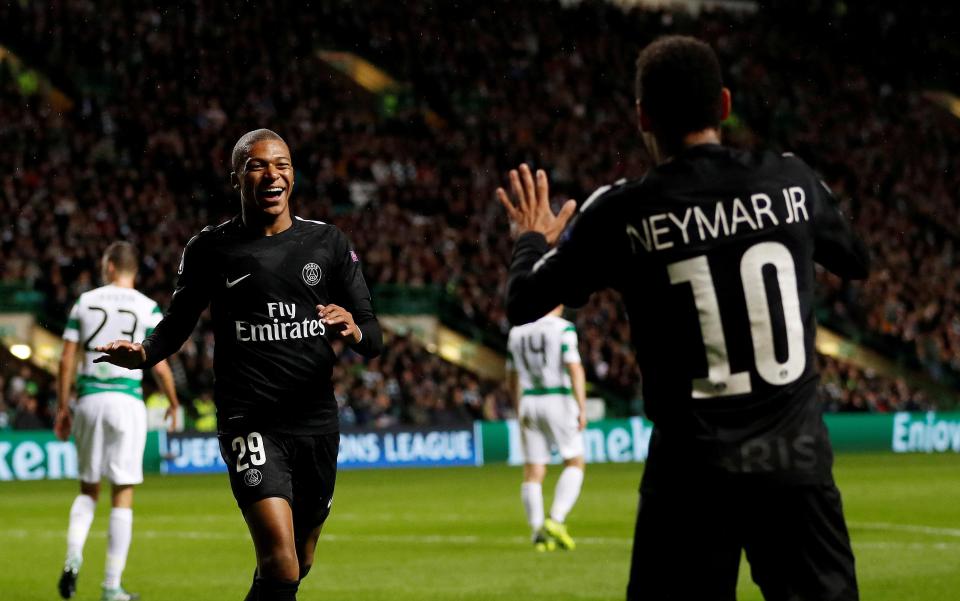  Neymar and Kylian Mbappe have both thrived since signing for Unai Emery's men