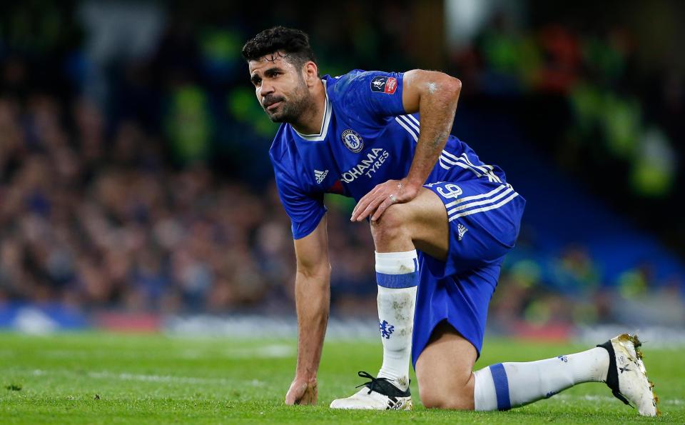  Diego Costa joined Chelsea from Atletico Madrid in 2014