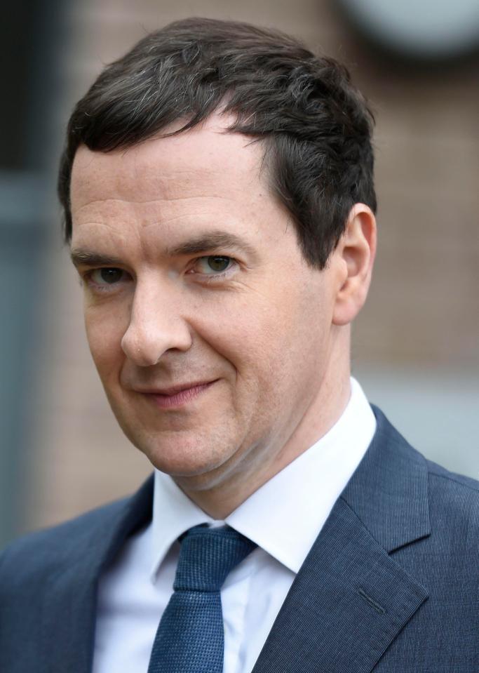  George Osborne sparked fury among Tory MPs for the comment