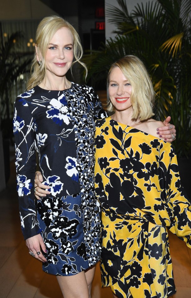 Nicole Kidman and Naomi Watts attended the Michael Kors Fashion Show in New York today