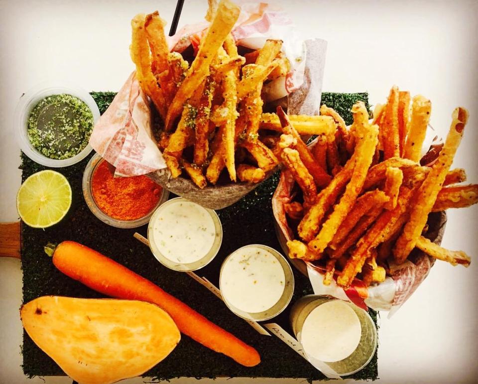  The new side dishes put forward feature Southern Roots Fries - a combination of carrot, parsnip, celeriac and sweet potato