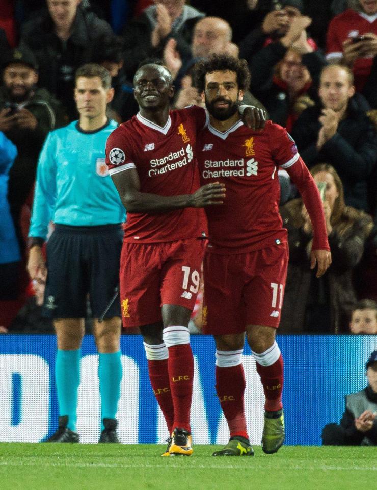  Liverpool duo Sadio Mane and Mohamed Salah also crack FIFA 18's top 20 speedsters