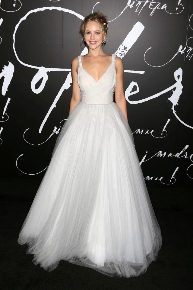  Jen's dress was almost bridal