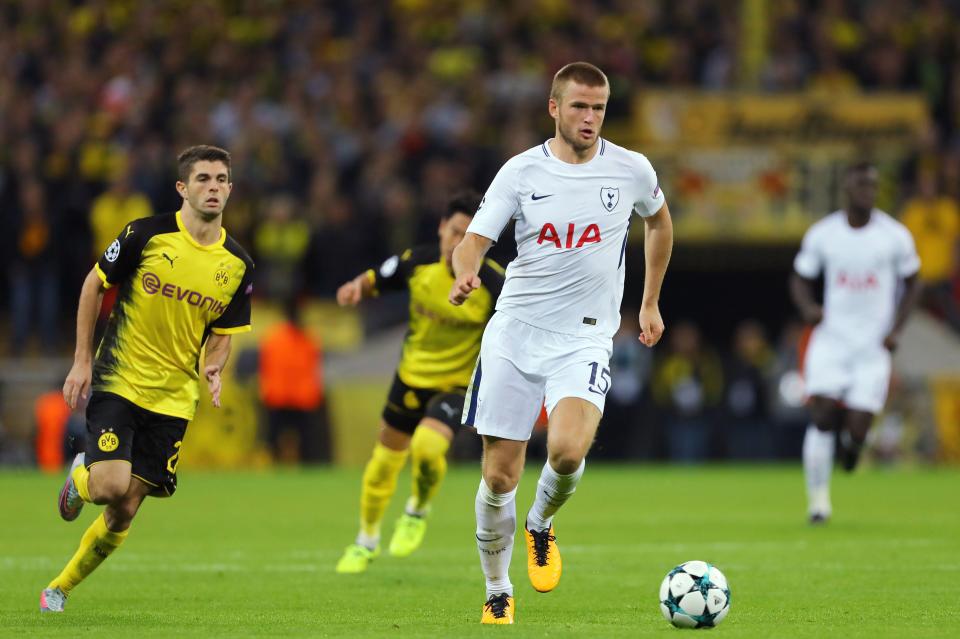 Eric Dier recently helped Tottenham beat Borussia Dortmund 3-1