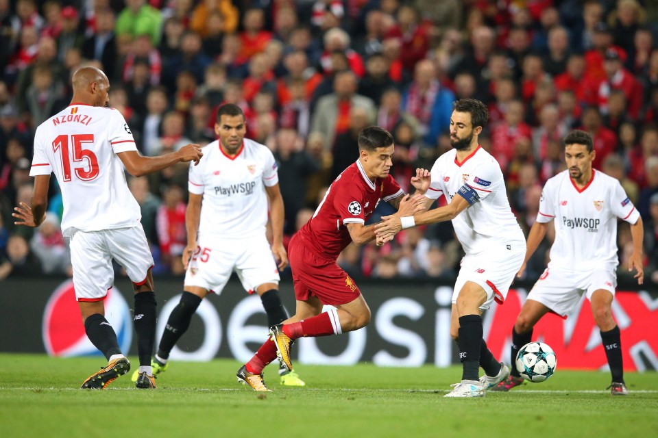 Philippe Coutinho cannot play for Barcelona in Champions League after Sevilla appearance